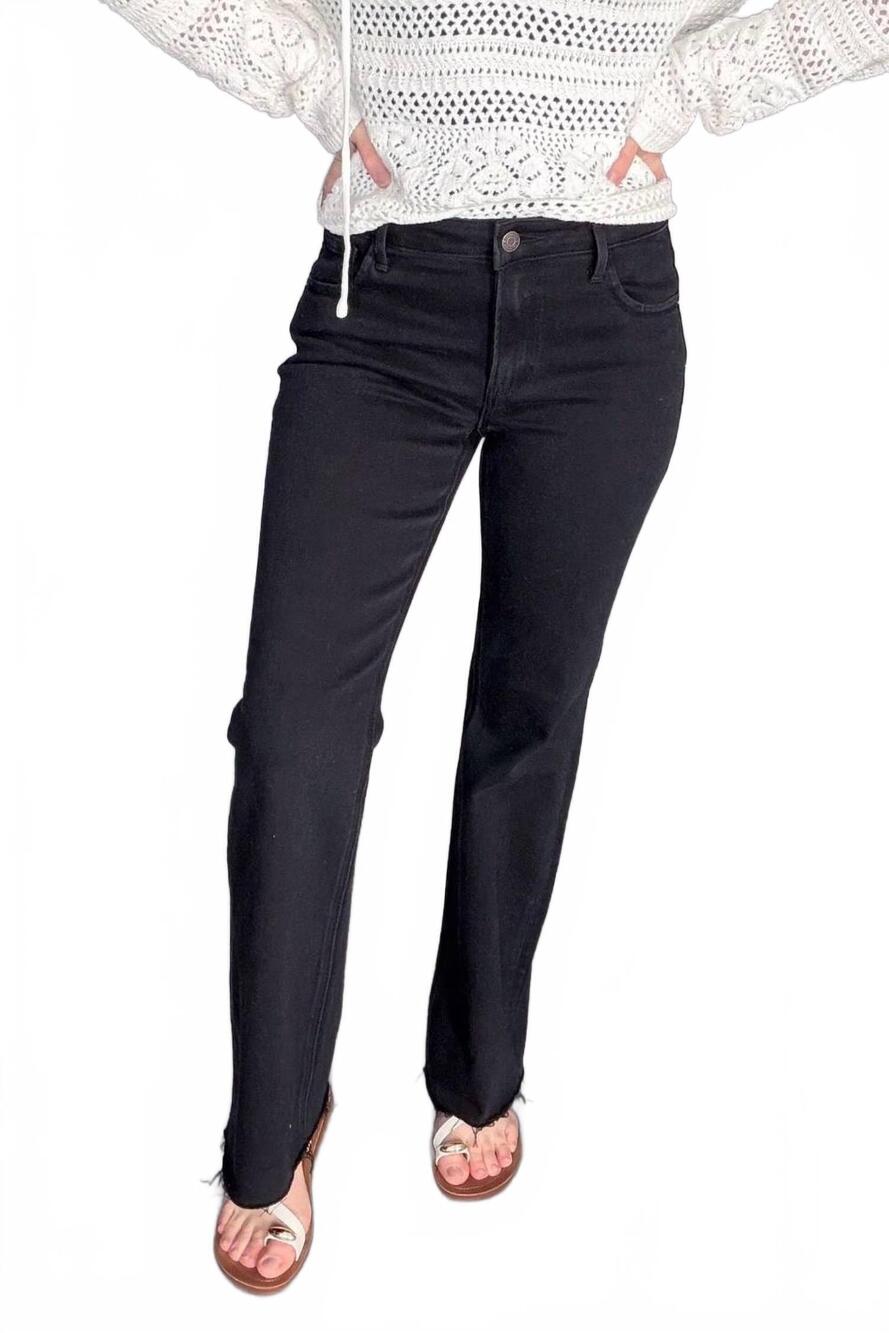 NEW J21 ELEVEN high rise bootcut jeans in black